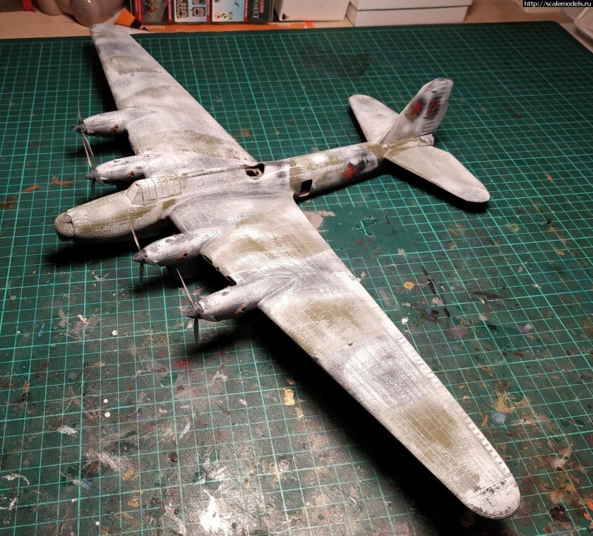 Пе-8 бомбардировщик