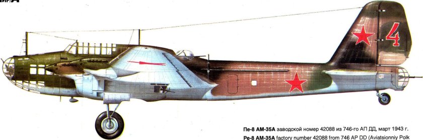 Самолет Петляков пе-8