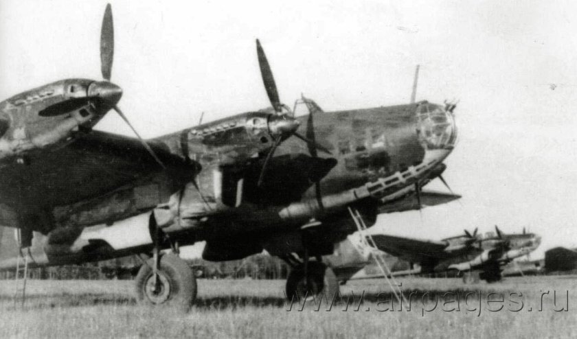 Самолет Петляков пе-8