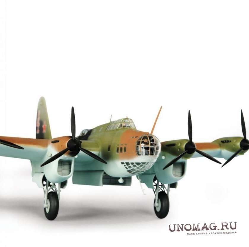 Пе8 бомбардировщик сборная модель