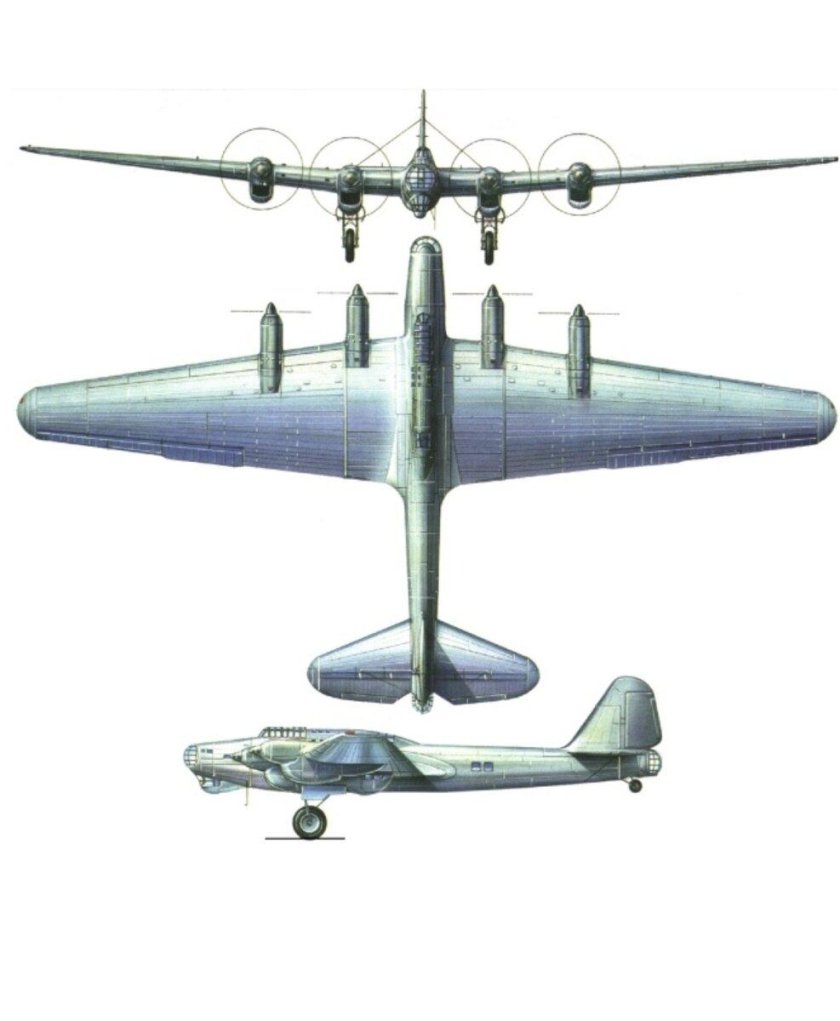 Самолет Петляков пе-8