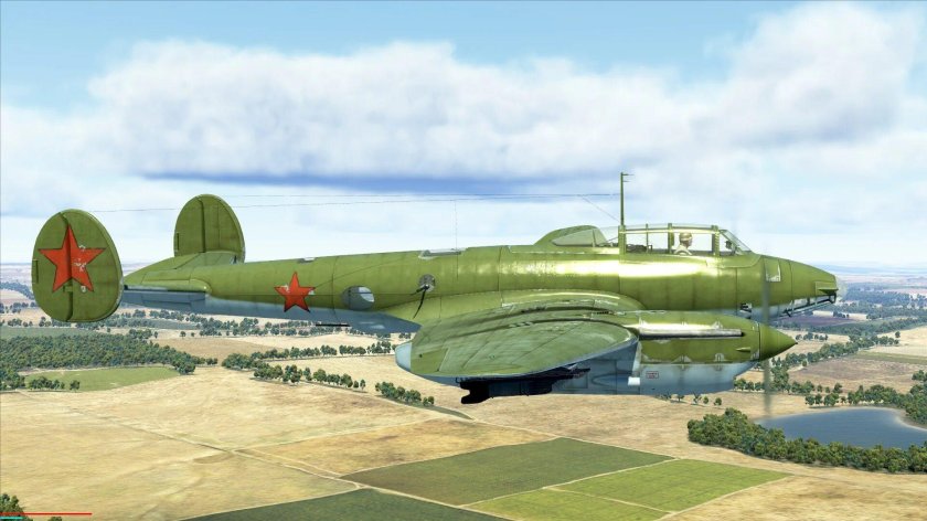 Пе-2 бомбардировщик