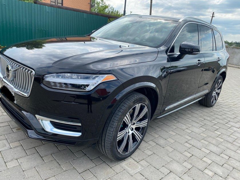 Volvo xc90 черный