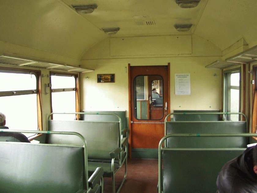 Старые вагоны электричек