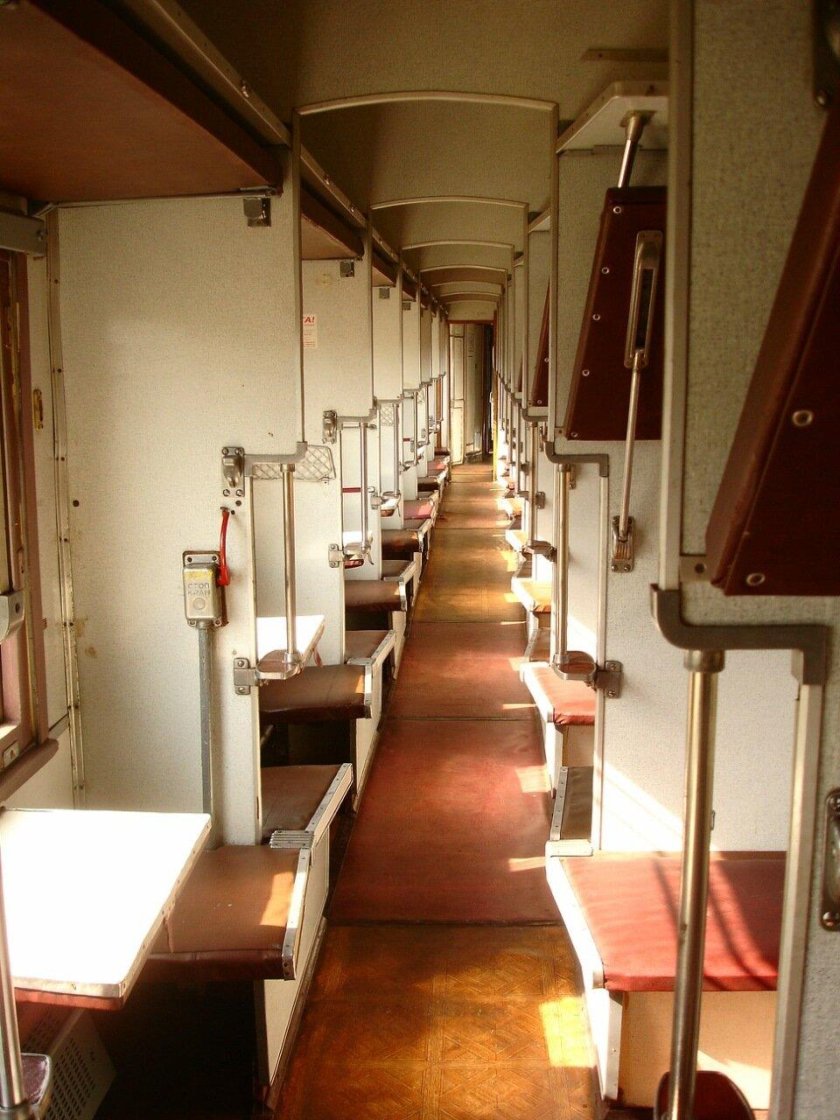 Вагон Аммендорф внутри
