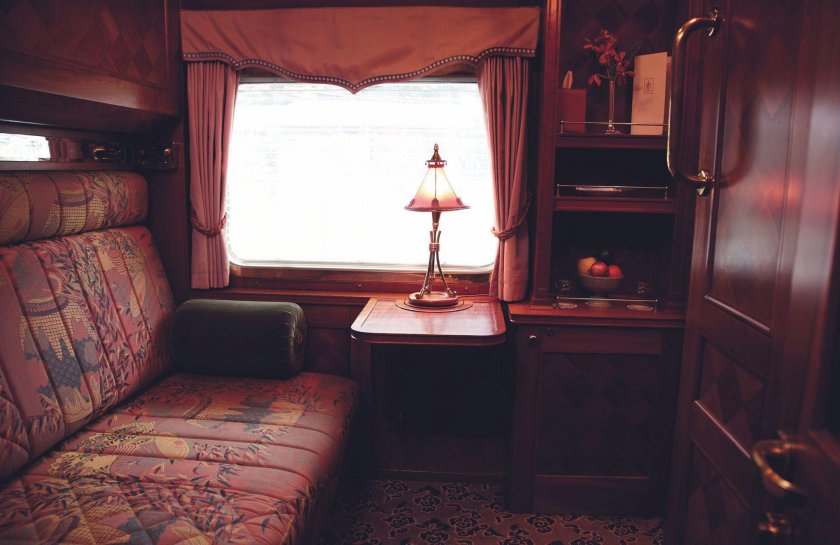 Пульмановский вагон изнутри