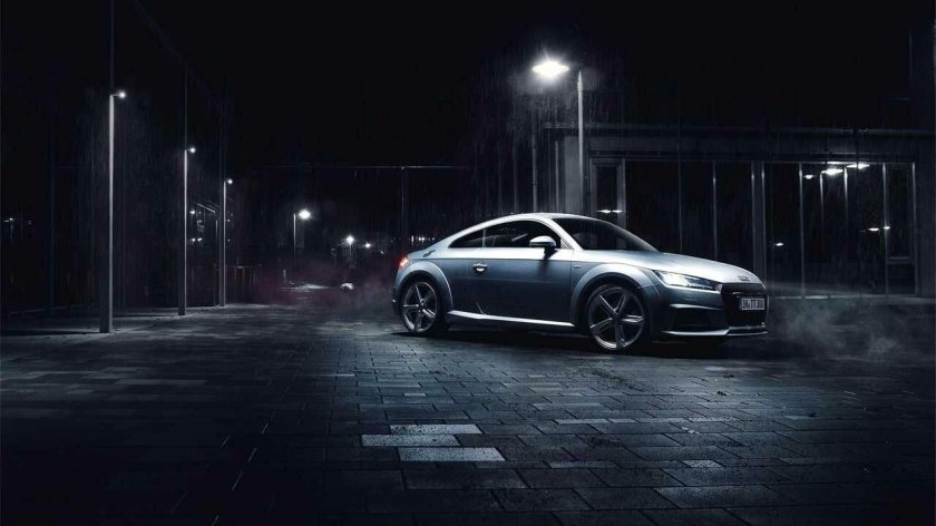 Ауди ТТ серая