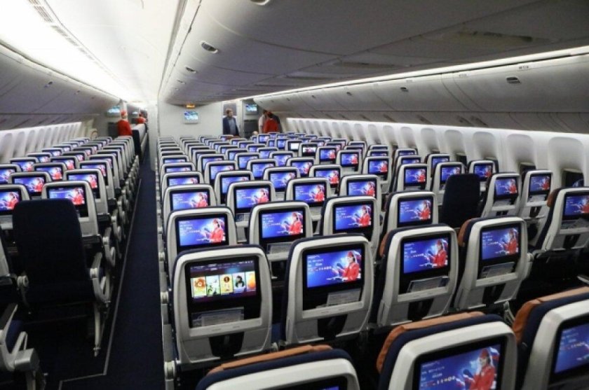 Boeing 777-300er салон