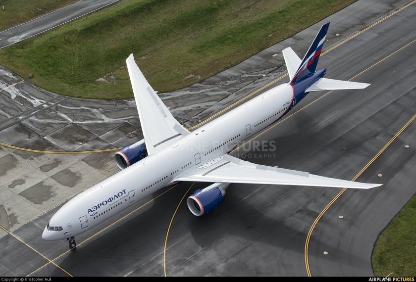 Самолёт Боинг 777 Аэрофлот