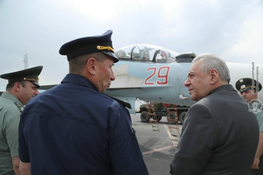 Главнокомандующий ВВС Армении Галстян