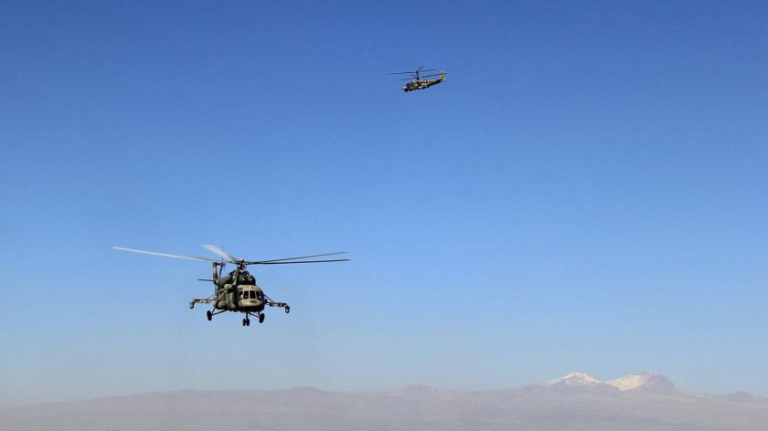 Боевой вертолёт ми-8