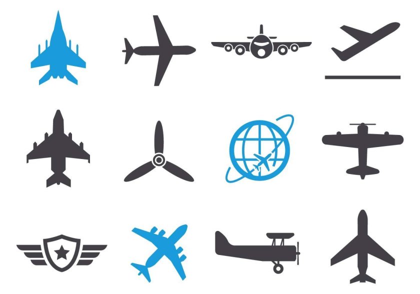 Самолет эмблема