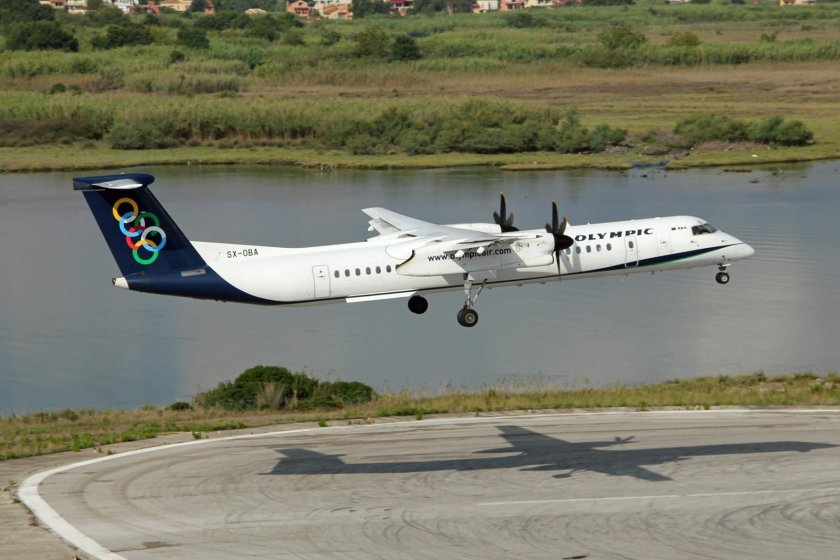 DEHAVILLAND Dash 8 q400 Аврора