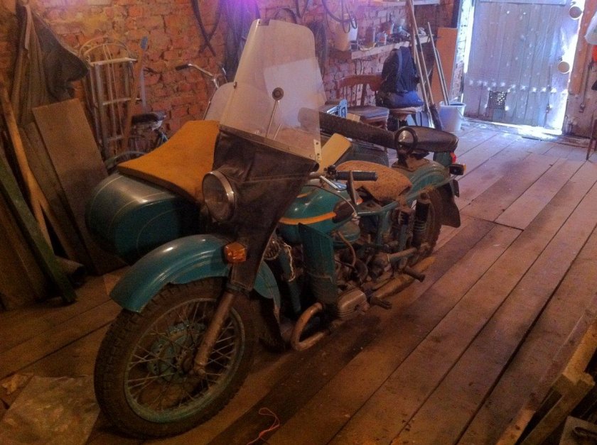 ИЖ Урал Днепр мотоцикл