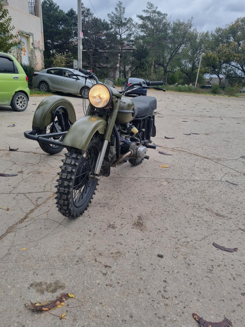 Светомаскировка мотоцикл урал