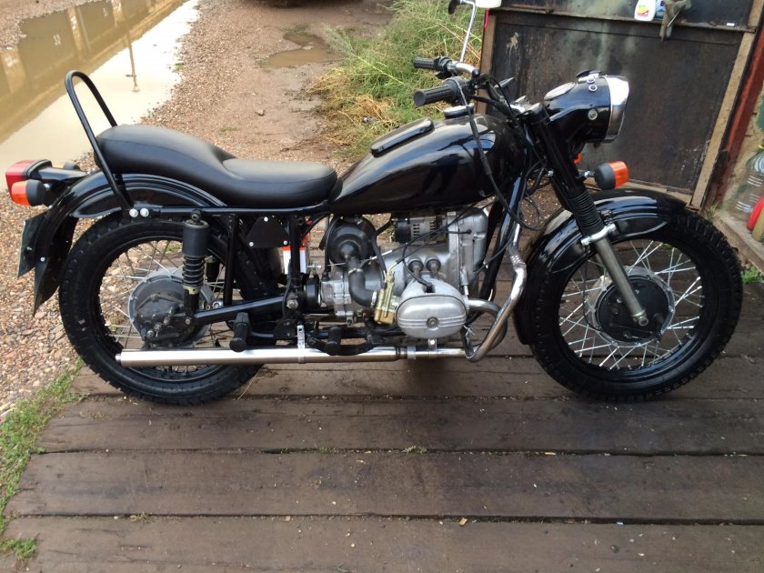 Мотоцикл Урал черный