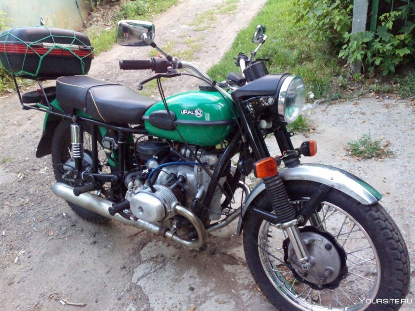 Мотоцикл Урал реставрированный