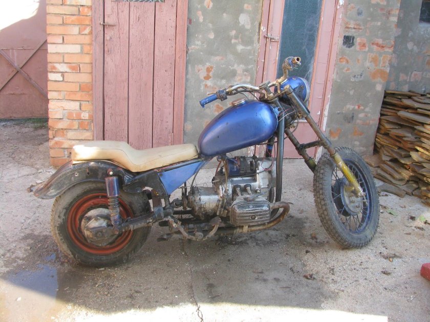 Восстановление мотоцикла Днепр
