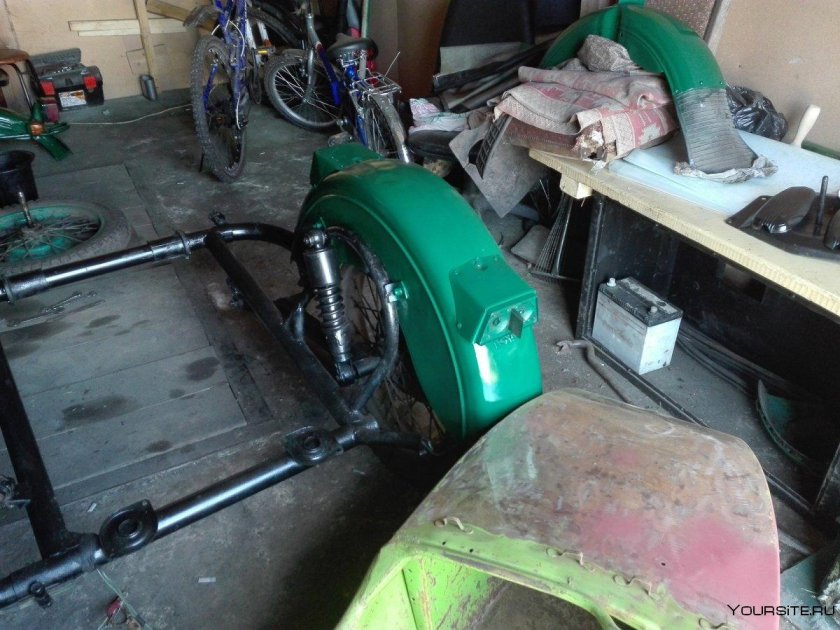 Перекраска мотоцикла Урал