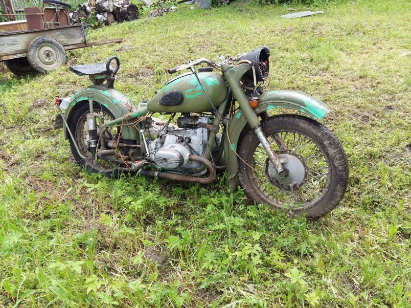 Урал мотоцикл старый