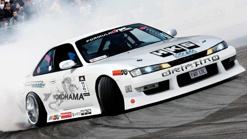 Nissan Silvia s14 дрифт