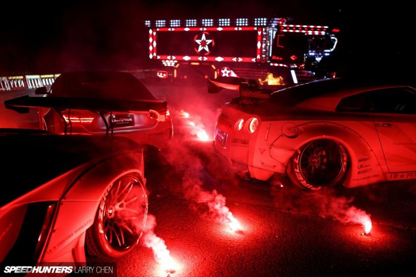 Ночные гонки в Японии