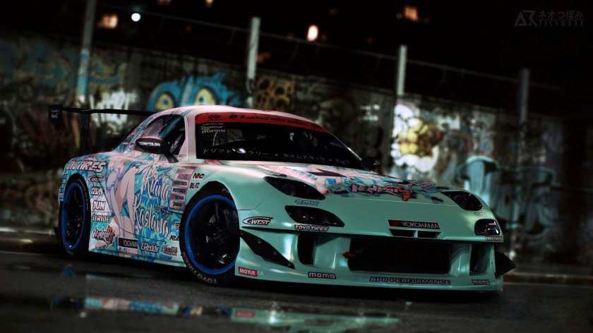 Mazda RX 7 Drift