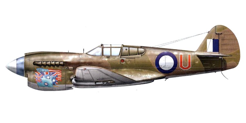 Curtiss p-40e Kittyhawk