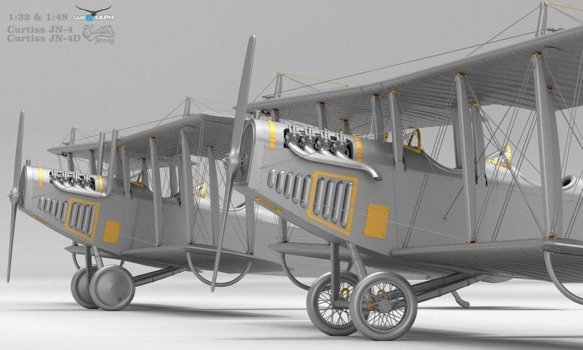 Самолет Curtiss JN Jenny