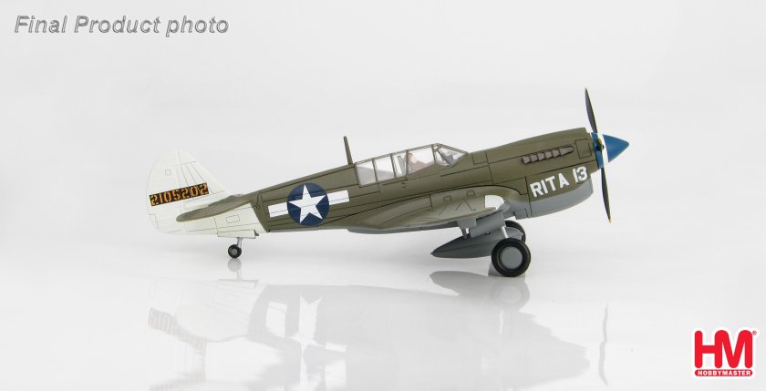 Сборная модель HOBBYBOSS P-40m Warhawk (80251) 1:72
