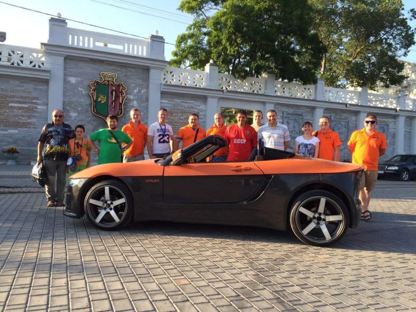 Русский спорткар Крым