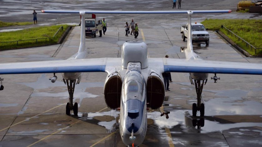 Самолёт геофизика м-55