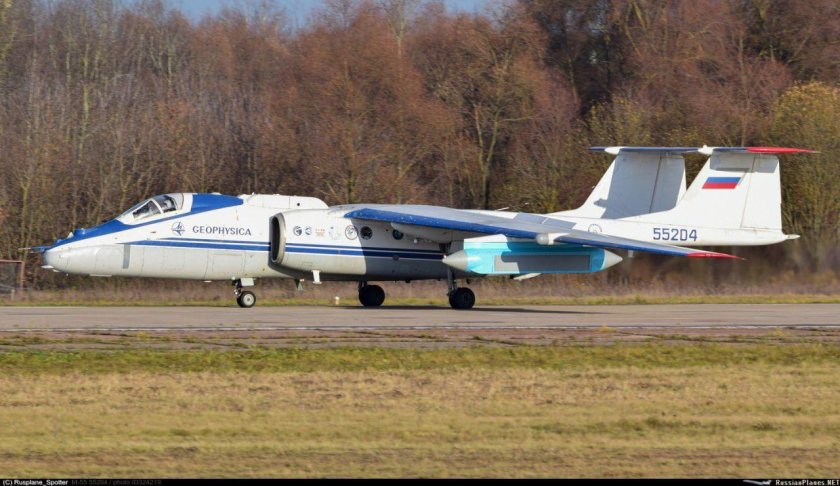 М-55 геофизика