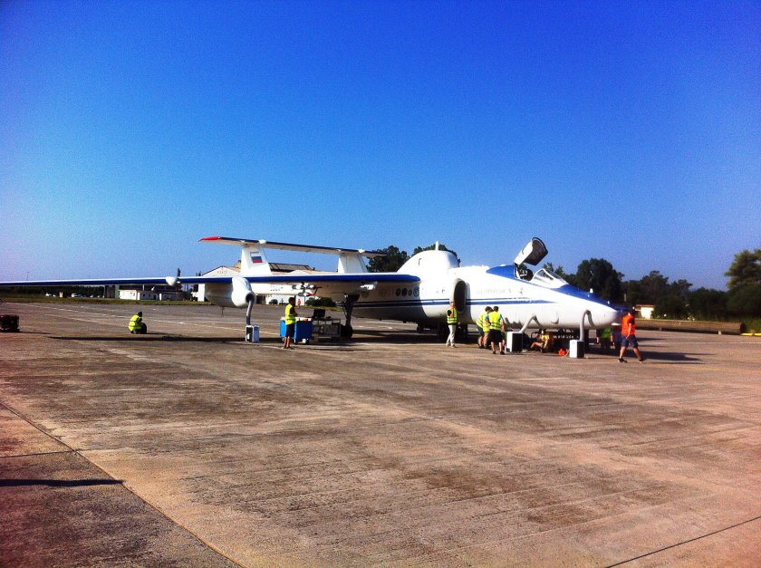 Самолёт м-17 стратосфера