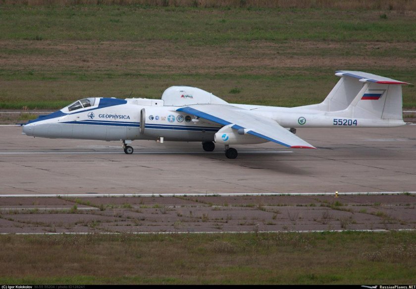 М-55 геофизика