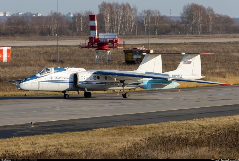 М-55 геофизика