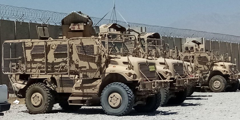 Оставленная Военная техника США В Афганистане 2021