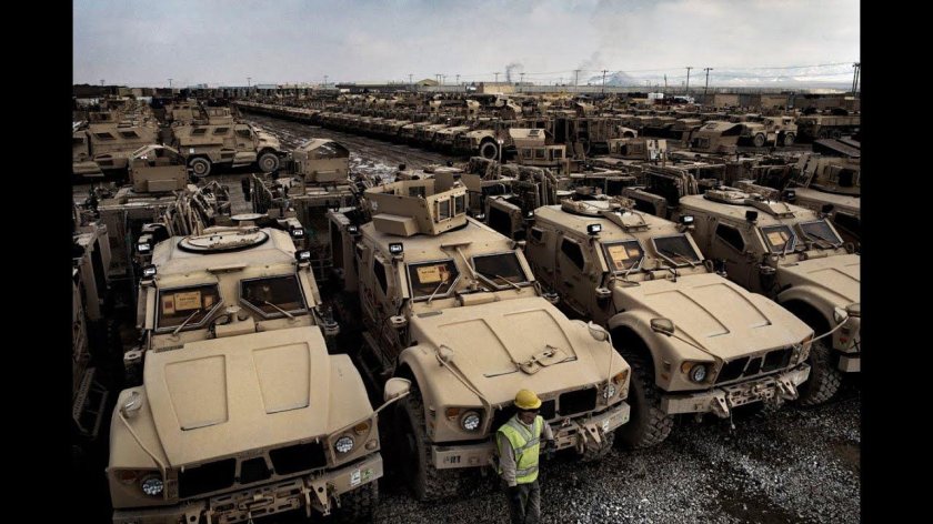 Брошенная Военная техника США В Афганистане