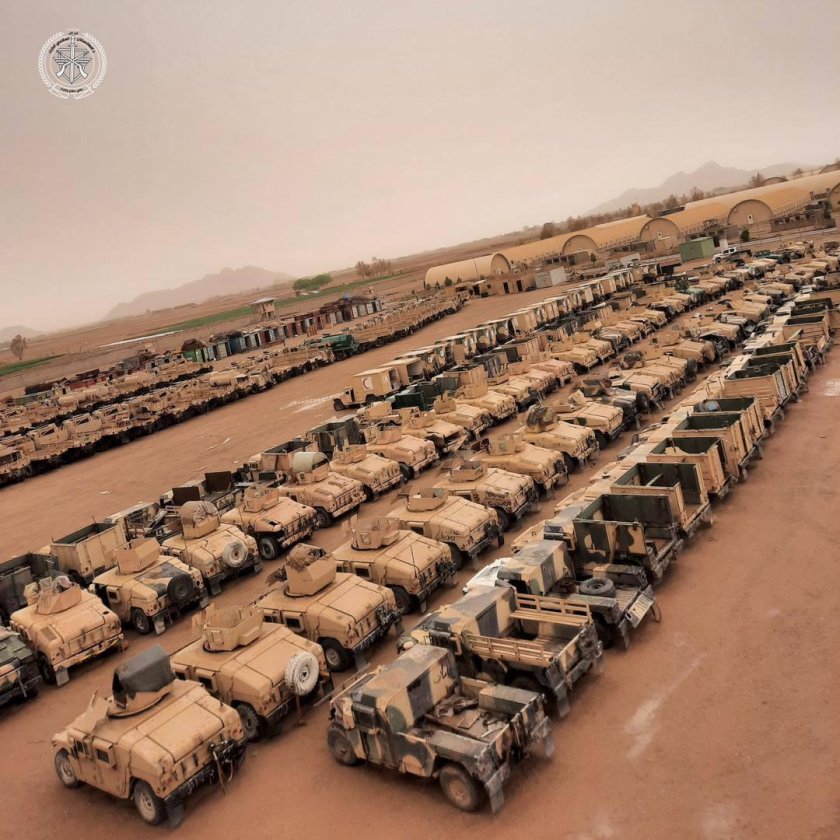 Колонна военной техники