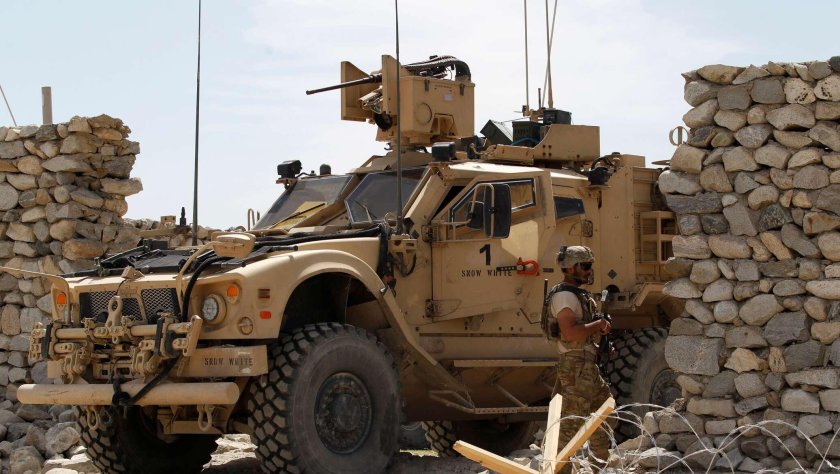 Американская техника в Афганистане