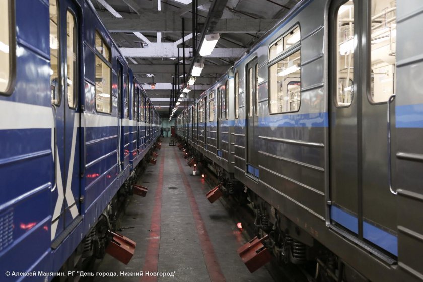 Депо метрополитена Нижний Новгород