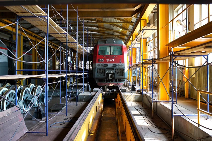 Ремонтное локомотивное депо Тверь