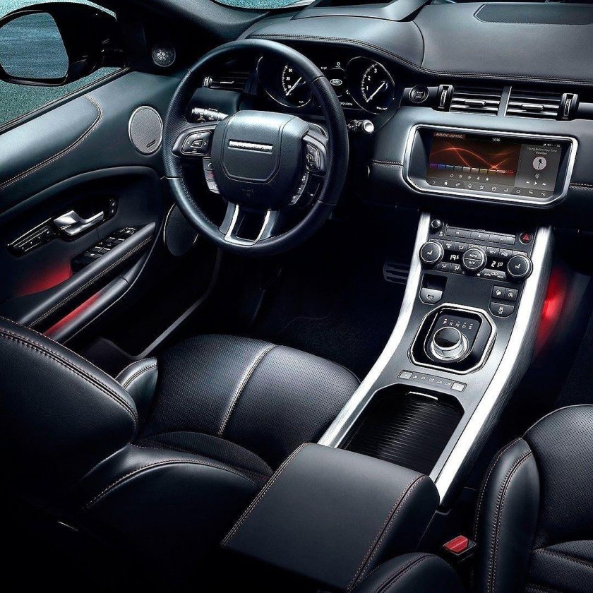 Рендж Ровер Эвок 2017 салон