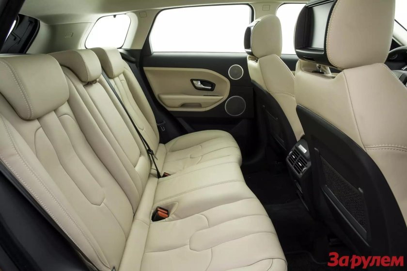 Range Rover Evoque 2020 салон сзади