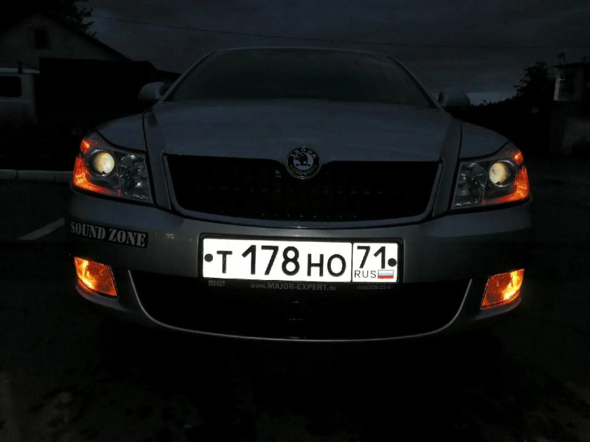 Оранжевые ДХО Октавия а5