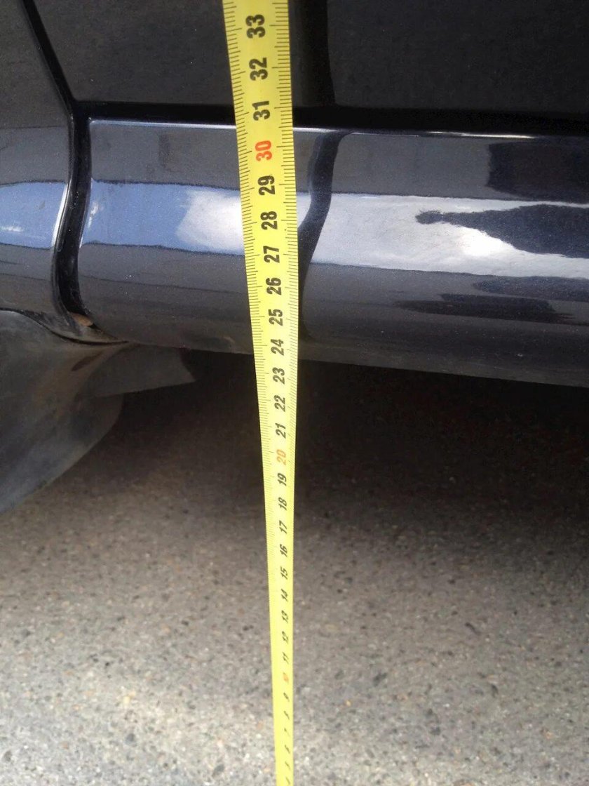 Октавия а5 дорожный просвет