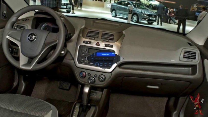 Шевроле Равон р4 салон