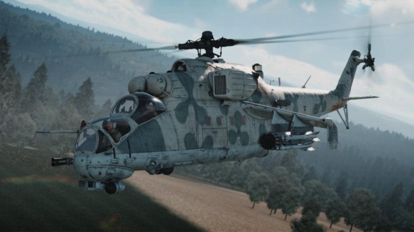 Вертолет "ми-24а"