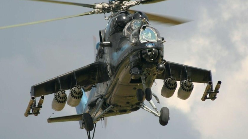 Ми-24 армейский ударный вертолёт