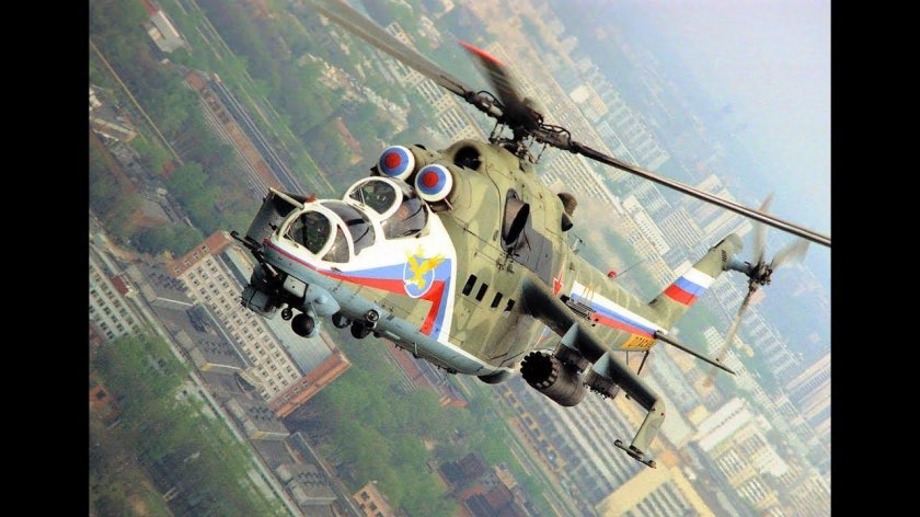 Вертолет "ми-24а"